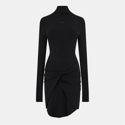 дамски,поли,и,рокли,off,white,off,twist,midi,ld99,black
