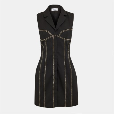 рокля,дамски,поли,и,рокли,off,white,off,blazer,dress,ld99,black
