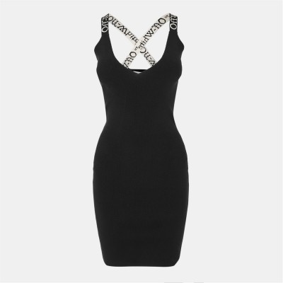 рокля,дамски,поли,и,рокли,off,white,off,tank,dress,ld99,black,white