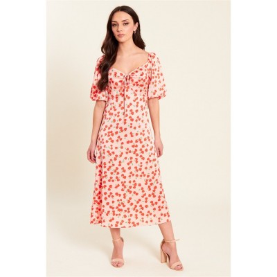 дамски,поли,и,рокли,influence,satin,midi,drs,ld99,pink