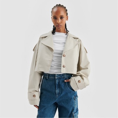 дамски,якета,и,палта,axel,arigato,gaia,crop,trench,pale,beige