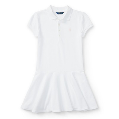рокля,polo,ralph,lauren,kids,dress,white