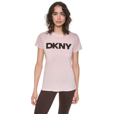 дамски,топове,dkny,xploded,logo,t,ld64,blush,pink,esp