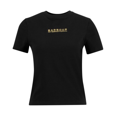 дамска,тениска,дамски,топове,barbour,international,womens,devin,t,shirt,black