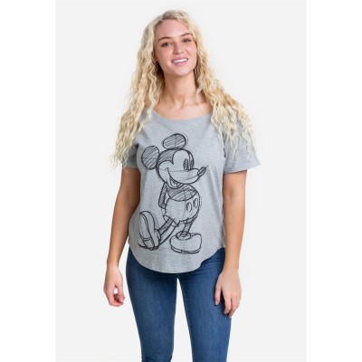 дамски,тениски,дамски,топове,дамски,стоки,с,аним.,герои,disney,t,shirt,ld99,grey