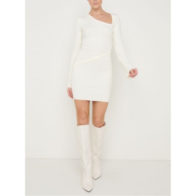 рокля,дамски,поли,и,рокли,pretty,lavish,women's,p.,amie,button,mini,dress,cream