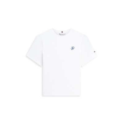 дамска,тениска,дамски,топове,tommy,hilfiger,women,s,script,t,shirt,ecru