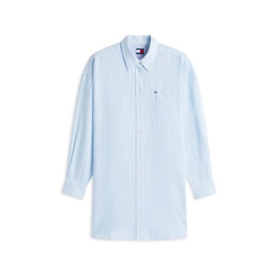 рокля,дамски,поли,и,рокли,tommy,jeans,women's,shirt,dress,powd,blue,str