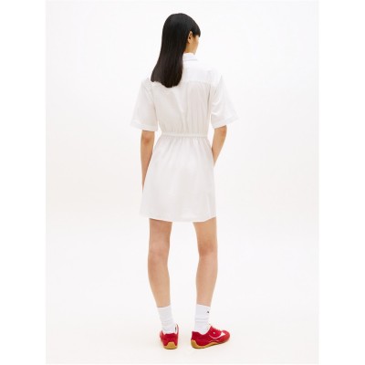 рокля,дамски,поли,и,рокли,tommy,jeans,women's,shirt,dress,ecru