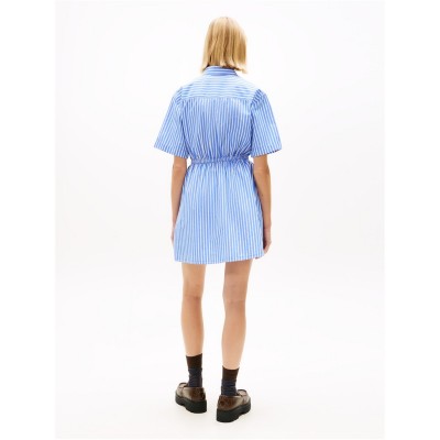 рокля,дамски,поли,и,рокли,tommy,jeans,women's,shirt,dress,emp,blue,st