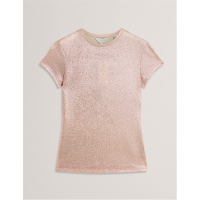 дамски,топове,ted,baker,ted,metallic,ss,top,ld61,pink