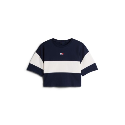 дамска,тениска,дамски,топове,tommy,jeans,women,s,oversized,t,shirt,dark,night,navy