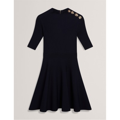 дамски,поли,и,рокли,ted,baker,ted,knit,skater,drs,ld99,navy