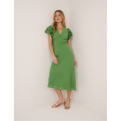 рокля,дамски,поли,и,рокли,nobodys,child,nc,layla,midi,dress,green