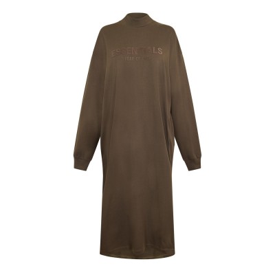 тениска,дамски,поли,и,рокли,fear,of,god,essentials,women's,t,shirt,dress,black