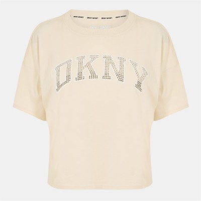 тениска,дамски,топове,dkny,logo,tee,ld99,ltct,kh,wt,blkn