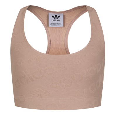 къса,блуза,дамски,топове,adidas,originals,originals,racer,back,crop,top,toasted,sugar