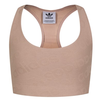 къса,блуза,дамски,топове,adidas,originals,adidas,originals,racer,back,crop,top,toasted,sugar