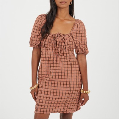 дамски,поли,и,рокли,дамски,облекла,размер,brave,soul,puff,slv,drs,ld99,rust,black