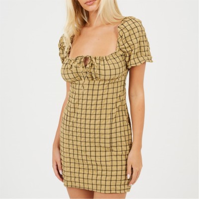 дамски,поли,и,рокли,дамски,облекла,размер,brave,soul,puff,slv,drs,ld99,mustard,black