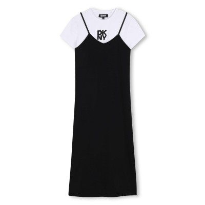 тениска,dkny,kids,t,shirt,dress,black
