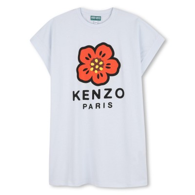 тениска,kenzo,kids,t,shirt,dress,pale,blue