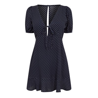 рокля,дамски,поли,и,рокли,дамски,облекла,размер,jack,wills,women's,mini,dress,navy,polka,dot