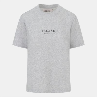 дамска,тениска,дамски,горнища,размер+,blank,essentials,blank,e,core,puff,print,t,shirt,ladies,grey,marl