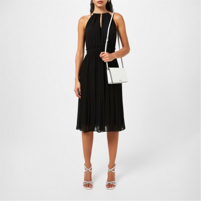 рокля,дамски,поли,и,рокли,michael,michael,kors,chain,neck,midi,dress,black,001