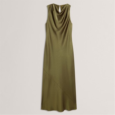 дамски,поли,и,рокли,ted,baker,ted,drapnk,mididress,ld62,khaki