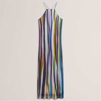 рокля,дамски,поли,и,рокли,ted,baker,ted,baker,halter,neck,maxi,dress,black