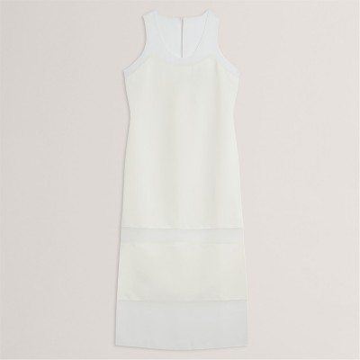 дамски,поли,и,рокли,ted,baker,ted,panlslss,middrss,ld62,ivory