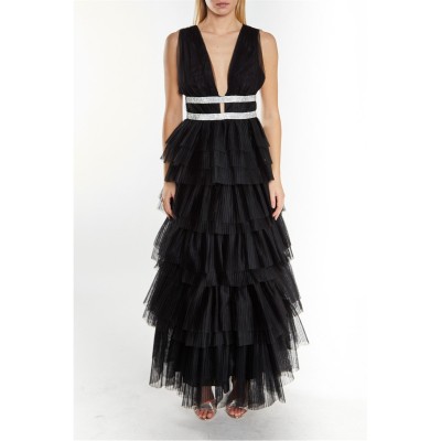 рокля,дамски,поли,и,рокли,true,decadence,true,wrap,dress,ld99,black