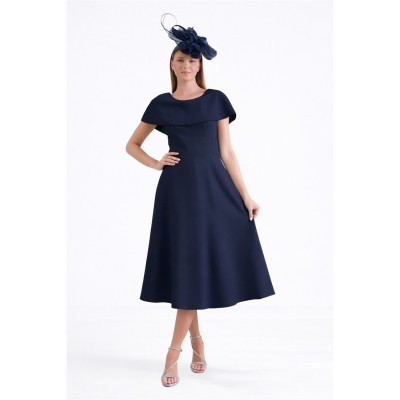 рокля,дамски,поли,и,рокли,дамски,облекла,размер,ella,boo,ella,navy,or,lime,cape,detail,midi,dress,navy