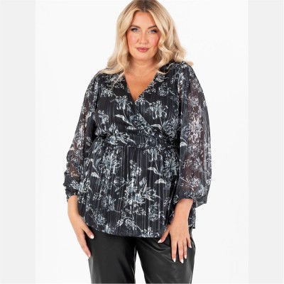 дамски,поли,и,рокли,lovedrobe,lovedro,ls,wrap,top,ld99,black