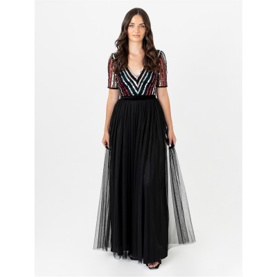 дамски,поли,и,рокли,maya,deluxe,maya,de,b,tulle,maxi,ld99,black