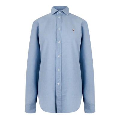 дамски,ризи,polo,ralph,lauren,charlotte,oxford,shirt,bsr,blue