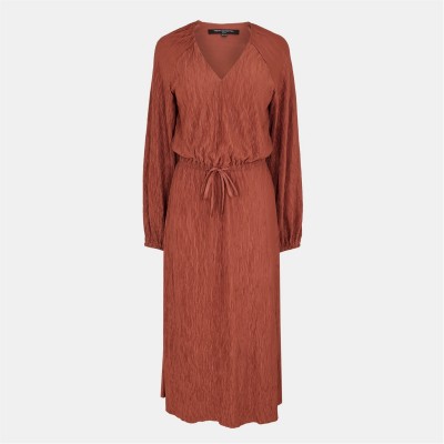 рокля,дамски,поли,и,рокли,french,connection,women's,tessa,jersey,dress,russet,brown