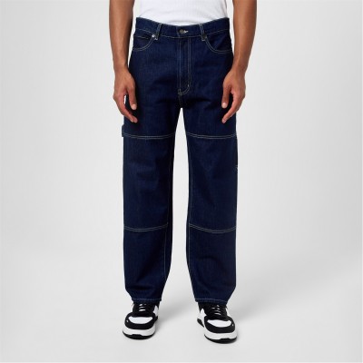дънки,мъжки,дънки,hugo,contrast,stitch,jeans,dark,blue,401