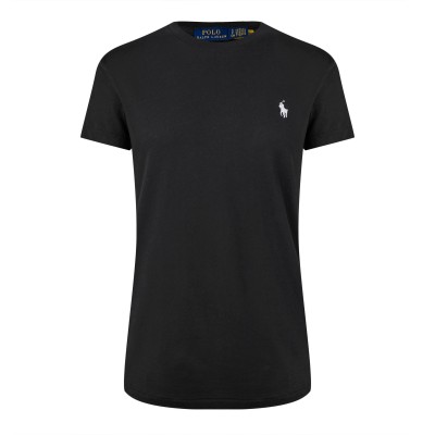 дамска,тениска,дамски,топове,polo,ralph,lauren,women,s,round,neck,t,shirt,polo,black