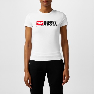 тениска,дамски,топове,diesel,t,diegor,div,t,shirt,white