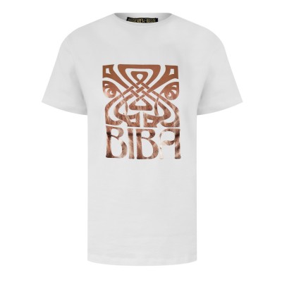 тениска,дамски,топове,biba,logo,t,shirt,white