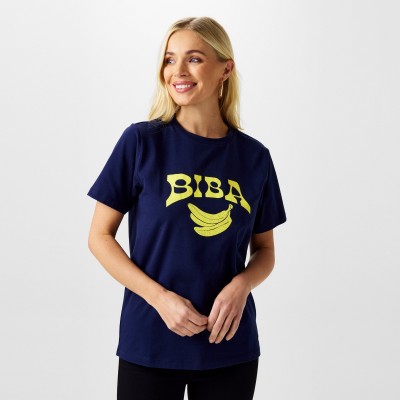 тениска,biba,logo,t,shirt,banana,print