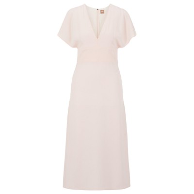 дамска,рокля,дамски,поли,и,рокли,boss,women,s,dawinga,dress,slim,fit,long,length,bright,pink,676