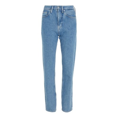 дамски,дънки,calvin,klein,jeans,ckj,high,rise,straight,jean,denim,light