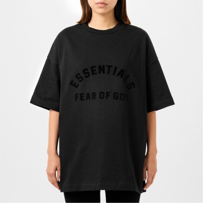 тениска,дамски,топове,fear,of,god,essentials,oversized,t,shirt,black
