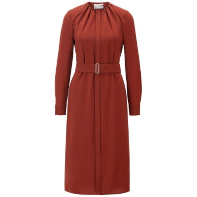 дамска,рокля,дамски,поли,и,рокли,boss,women,s,dibanora,dress,rust,copper