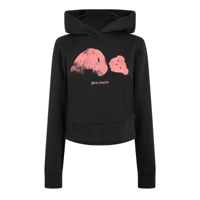 дамски,суичър,дамски,ежедневни,облекла,palm,angels,women,s,kill,bear,pull,over,hoodie,blk,pink