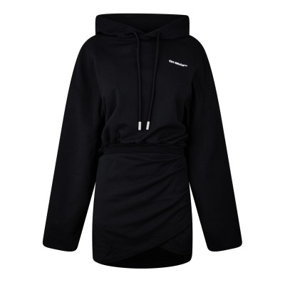 суичър,дамски,горнища,с,качулка,дамски,ежедневни,облекла,off,white,for,all,hoodie,black,white