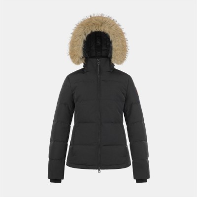 дамски,анорак,дамски,якета,и,палта,arctic,army,women,s,hooded,long,sleeve,weather,resistant,parka,black